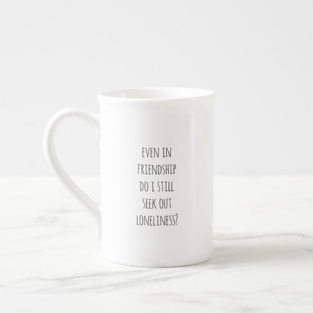 Caneca De Porcelana Até Mesmo Em Mug Especialmente De Amizade (Esquerda)