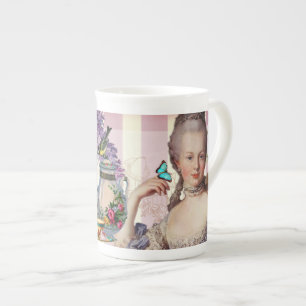Caneca De Porcelana Au pequeno Trianon de Thé - aumentou