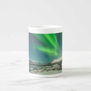Caneca De Porcelana Aurora do Turnagain Arm
