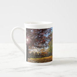 Caneca De Porcelana Autumn e Cottages - Martha's Vineyard