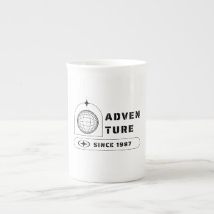 Caneca De Porcelana Aventura Desde 1987