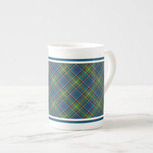 Caneca De Porcelana Ayrshire District Tartan Bone China Mug