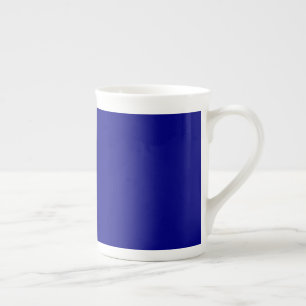 Caneca De Porcelana Azul Marinho