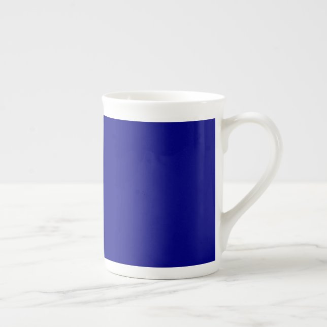 Caneca De Porcelana Azul Marinho (Direita)
