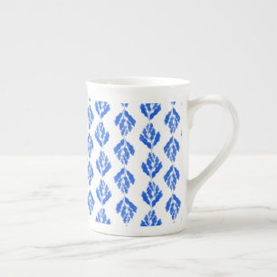 Caneca De Porcelana Azul mediterrâneo