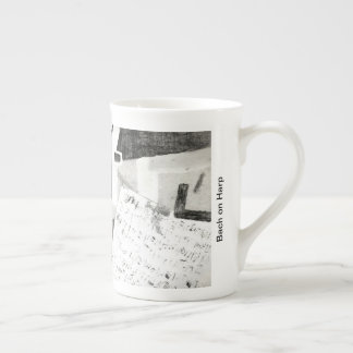 Caneca De Porcelana Bach na harpa