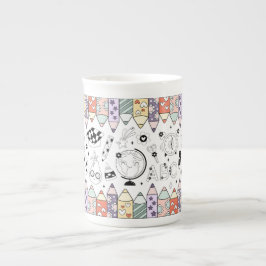 Caneca De Porcelana Back To School