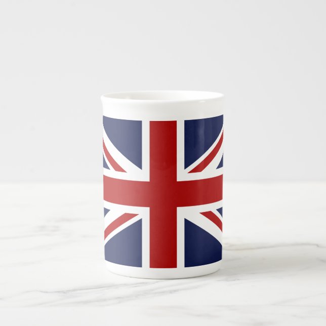Caneca De Porcelana Bandeira 3 de Inglaterra (Frente)