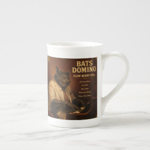 Caneca De Porcelana Bats Domino Álbum: uma Paródia