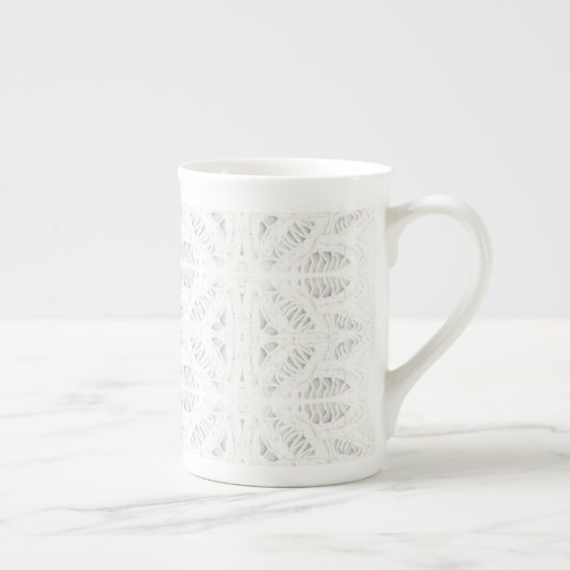 Caneca De Porcelana BATTENBURG LACE Bone China Mug (Direita)