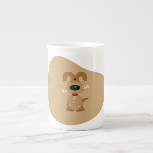 Caneca De Porcelana Beagle, Pet, Osso