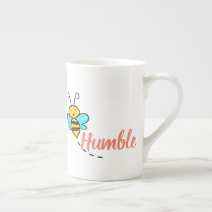 Caneca De Porcelana Bee Humble