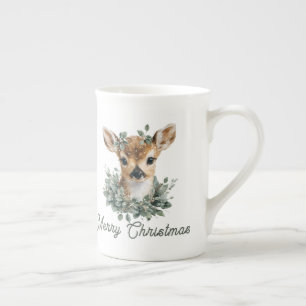 Caneca De Porcelana Bela Bebê De Natal
