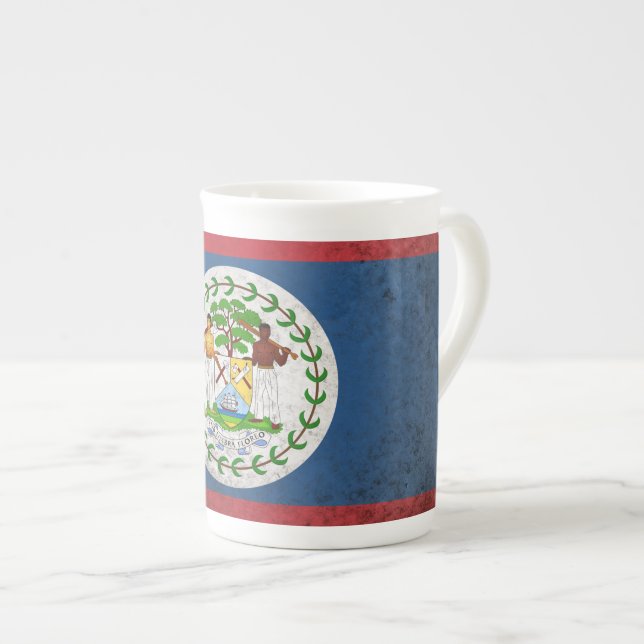 Caneca De Porcelana Belize (Frente Esquerda)