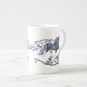 Caneca De Porcelana Blámóða