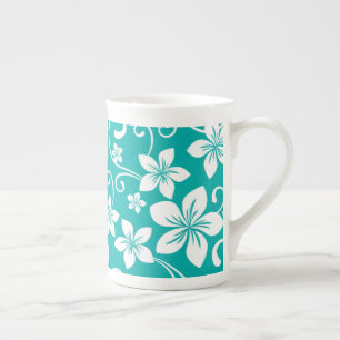 CANECA DE PORCELANA BLUE HAWAII (TEAL) BONE CHINA MUG