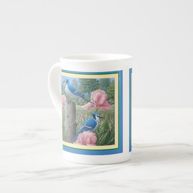 Caneca De Porcelana Blue Jays (Frente Esquerda)