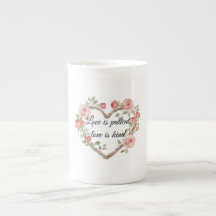 Blush Romântico Rosa Floral Amor