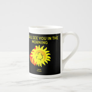 Caneca De Porcelana Boa Noite - Sol - China Mug