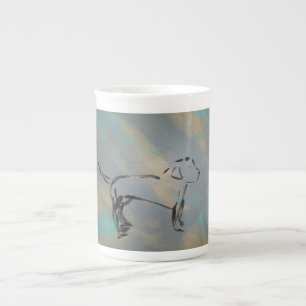 Caneca De Porcelana Bone China Mug