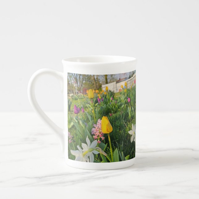 Caneca De Porcelana Bone China Mug (Esquerda)