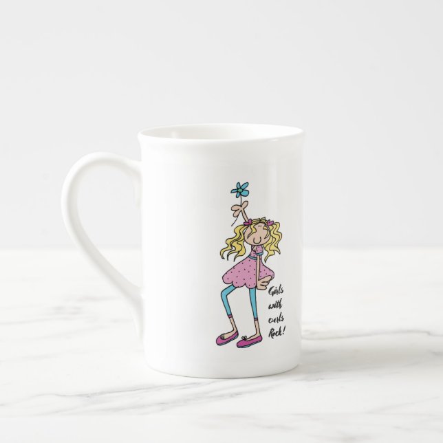 Caneca De Porcelana Bone China Mug (Esquerda)