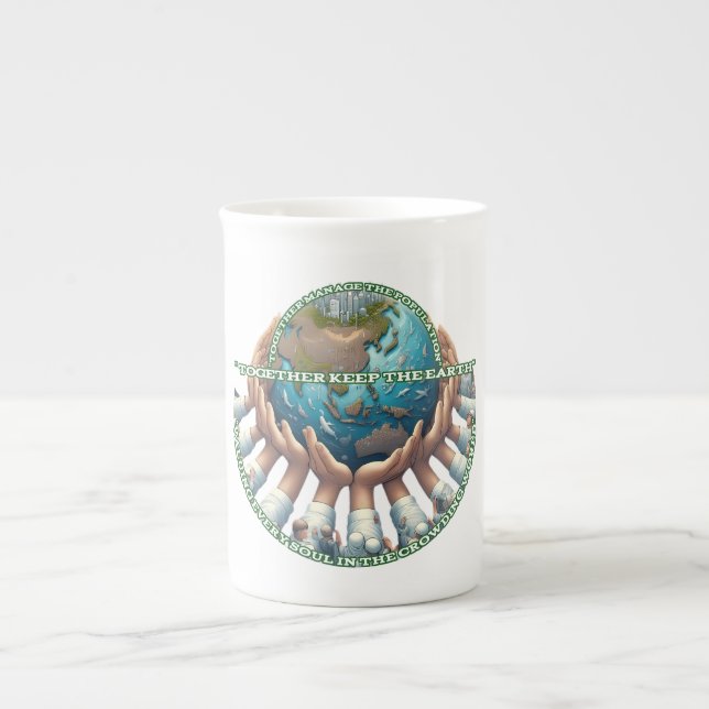 Caneca De Porcelana Bone China Mug (Frente)