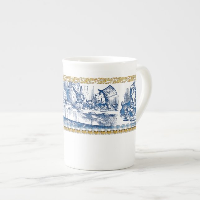 Caneca De Porcelana Bone China Mug - Terra Maravilha (Frente Esquerda)