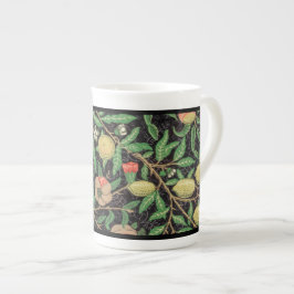 CANECA DE PORCELANA BONE CHINA MUG : WILLIAM MORRIS : POMEGRANATOS