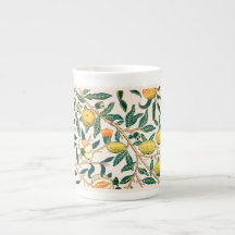 BONE CHINA MUG : WILLIAM MORRIS : POMEGRANATOS