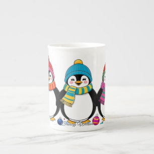 Caneca De Porcelana Bonita Tendência Moderna Engraçada Feliz Natal