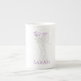 Caneca De Porcelana Bonito Eixo Mínimo Moderno Para Mulheres