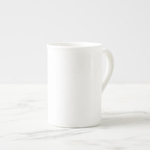 Caneca De Porcelana Branco contínuo