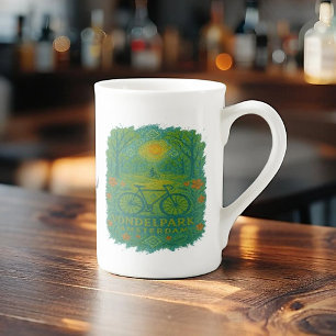 Caneca De Porcelana Brilho da Manhã no Vondelpark
