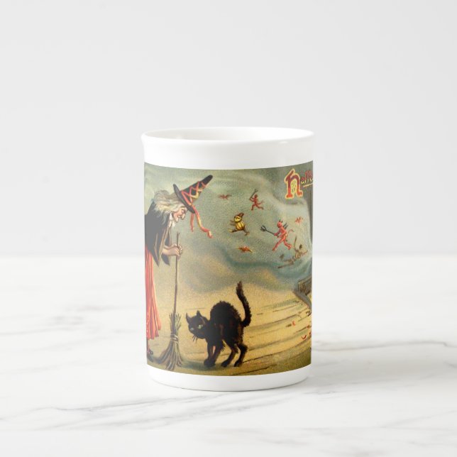 Caneca De Porcelana Bruxas mágicas (Frente)