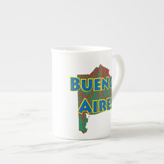 Caneca De Porcelana Buenos Aires (Frente Esquerda)