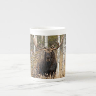 Caneca De Porcelana Bull Moose Impressionante