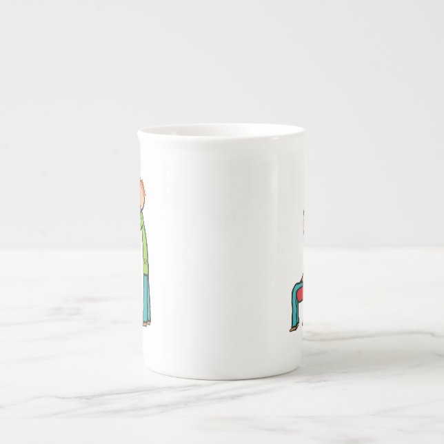 Caneca De Porcelana Cabeleireiro (Frente)