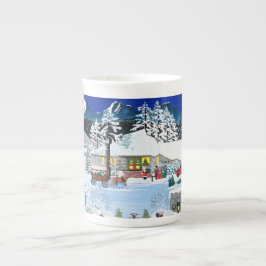 Caneca De Porcelana Café preto Mug 1