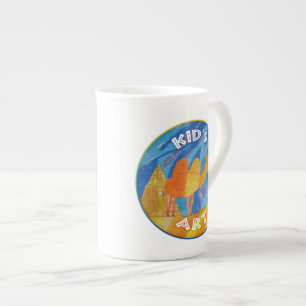 Caneca De Porcelana Camel Art by Kids