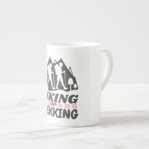 Caneca De Porcelana Caminho ou Trekking