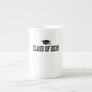 Caneca De Porcelana  Camisa da Turma de 2039   Camisa de Graduação Var