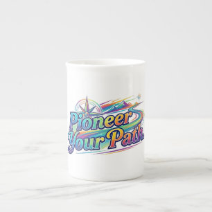 Caneca De Porcelana Camiseta 'Pioneire Seu Caminho'