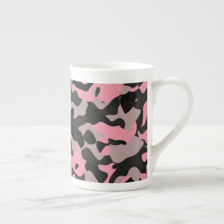 Caneca De Porcelana Camo rosa