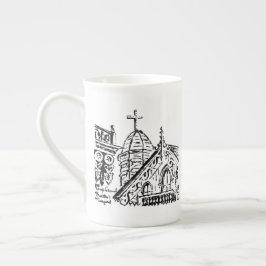 Caneca De Porcelana Campground Motif by Babbie - Martha's Vineyard