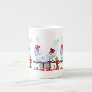Caneca De Porcelana Caneca Especial Porcelana Óssea Pronta para o seu