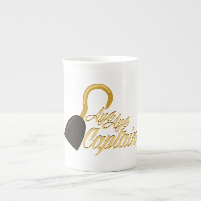 Caneca De Porcelana Capitão (Frente)