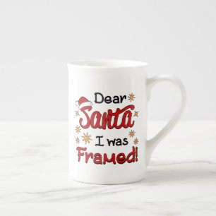 Caneca De Porcelana Caros Papais noeis, Eu Posso Explicar O Osso China