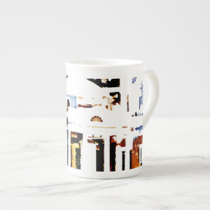 Caneca De Porcelana Casa de Monticello - de Thomas Jefferson em