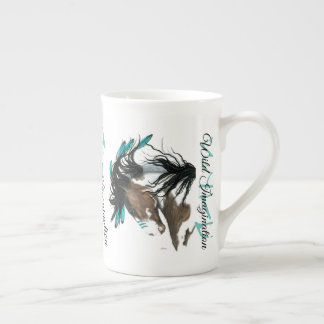Caneca De Porcelana Cavalo Majestoso por Imaginação Selvagem de Bihrle